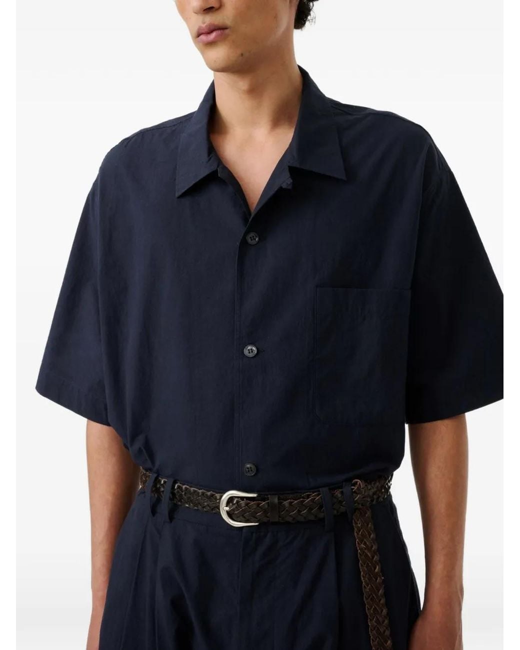 Studio Nicholson Blue Agios Shirt for men