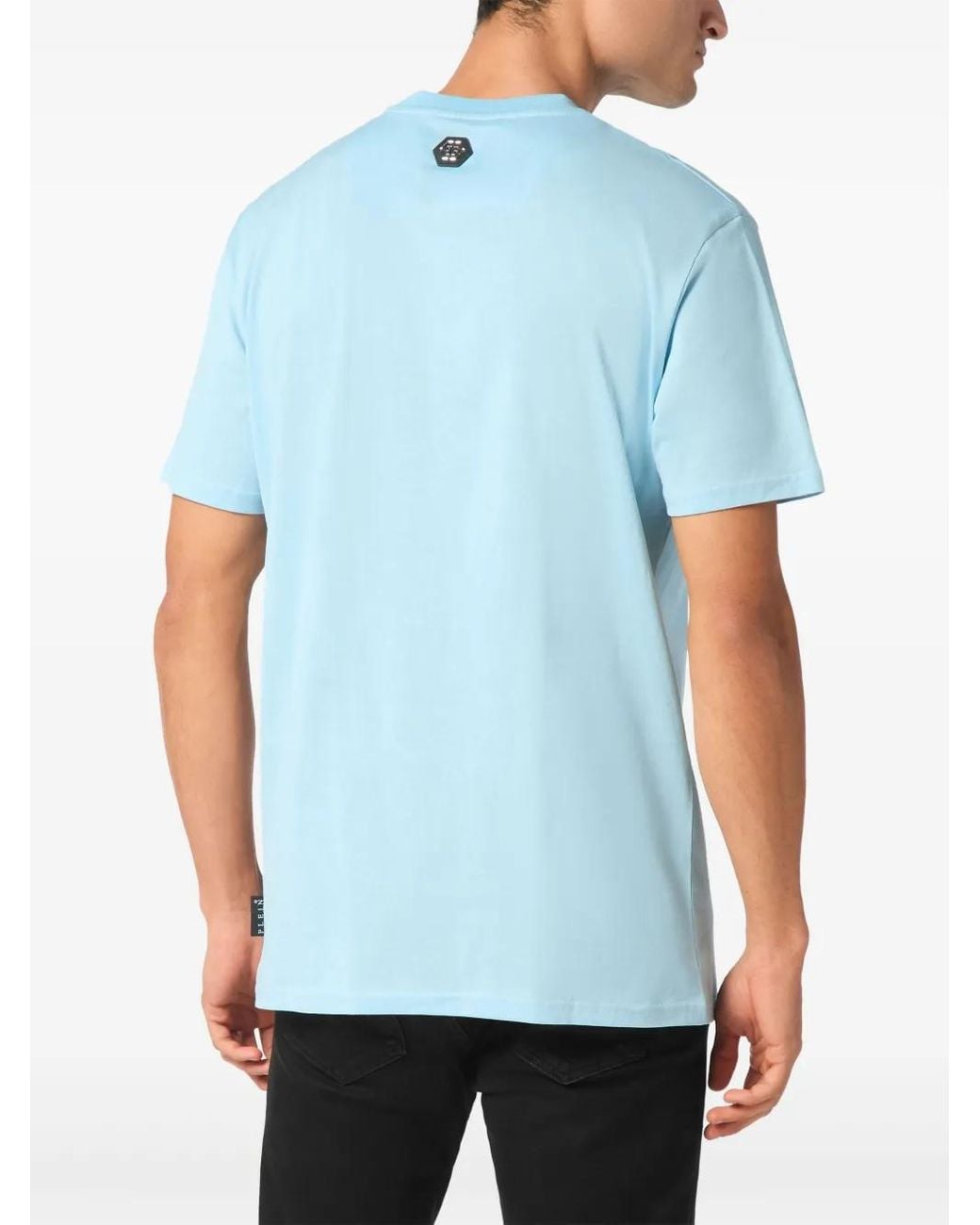 Philipp Plein Blue Cars Racing T-Shirt for men