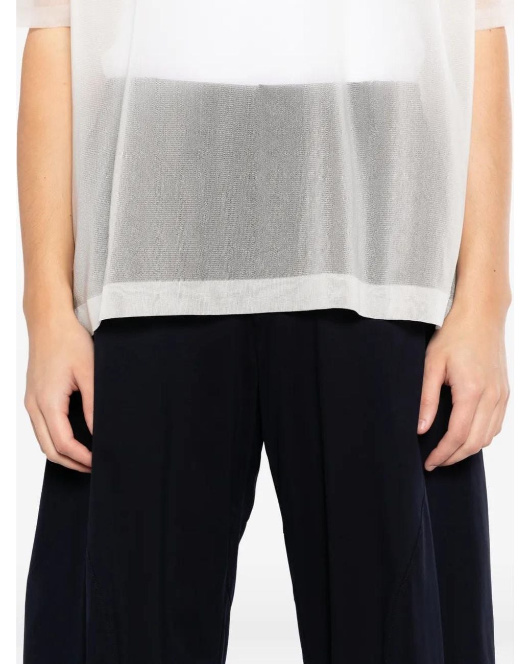 CROQUIS Blue Tapered Drawstring Trousers for men