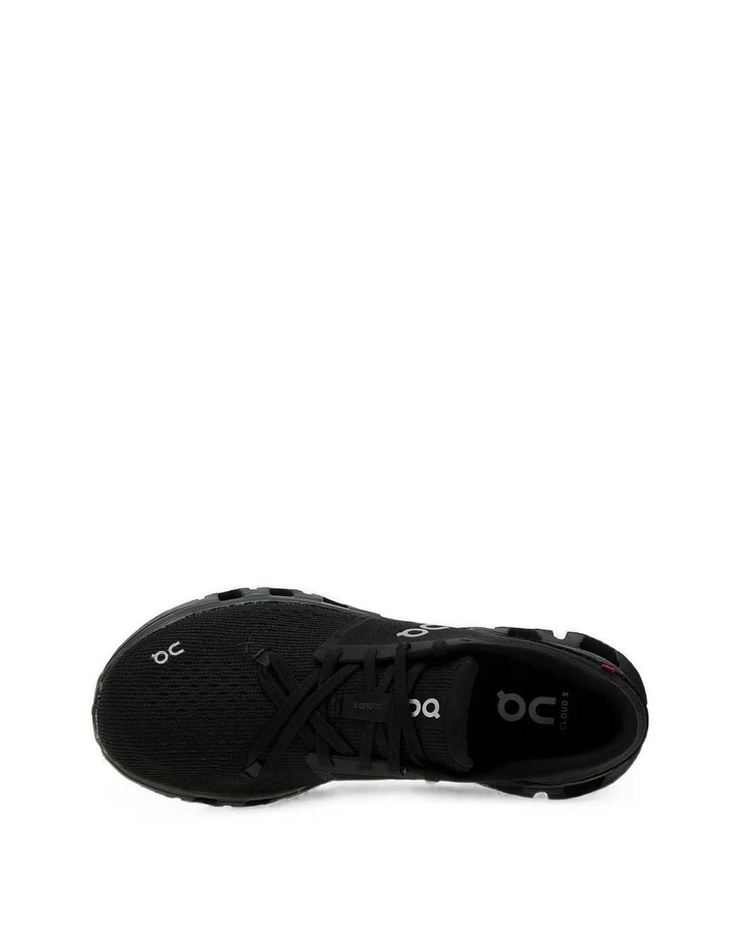On Shoes Black Cloud X 4 Mesh Sneakers for men