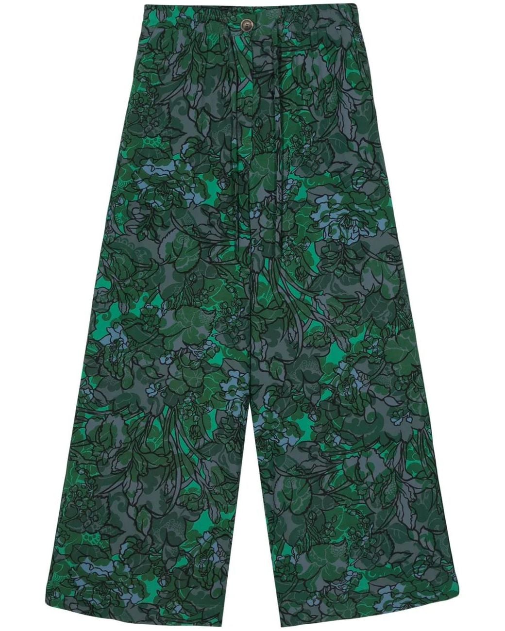 Pierre Louis Mascia Green Trouser