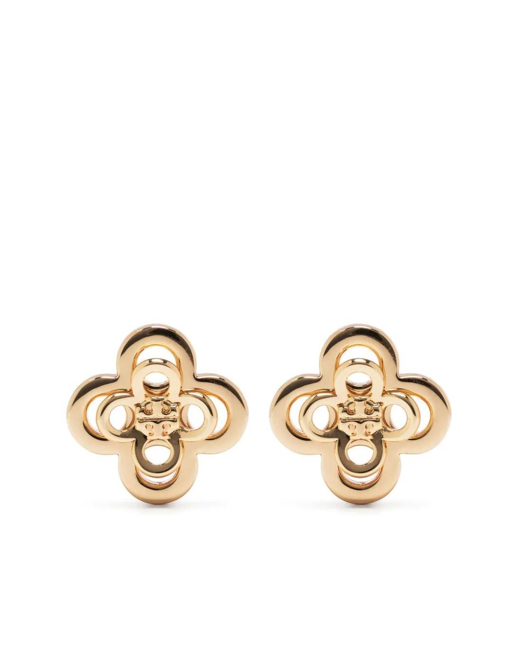 Pendientes Forget Me Not Tory Burch de color Metallic