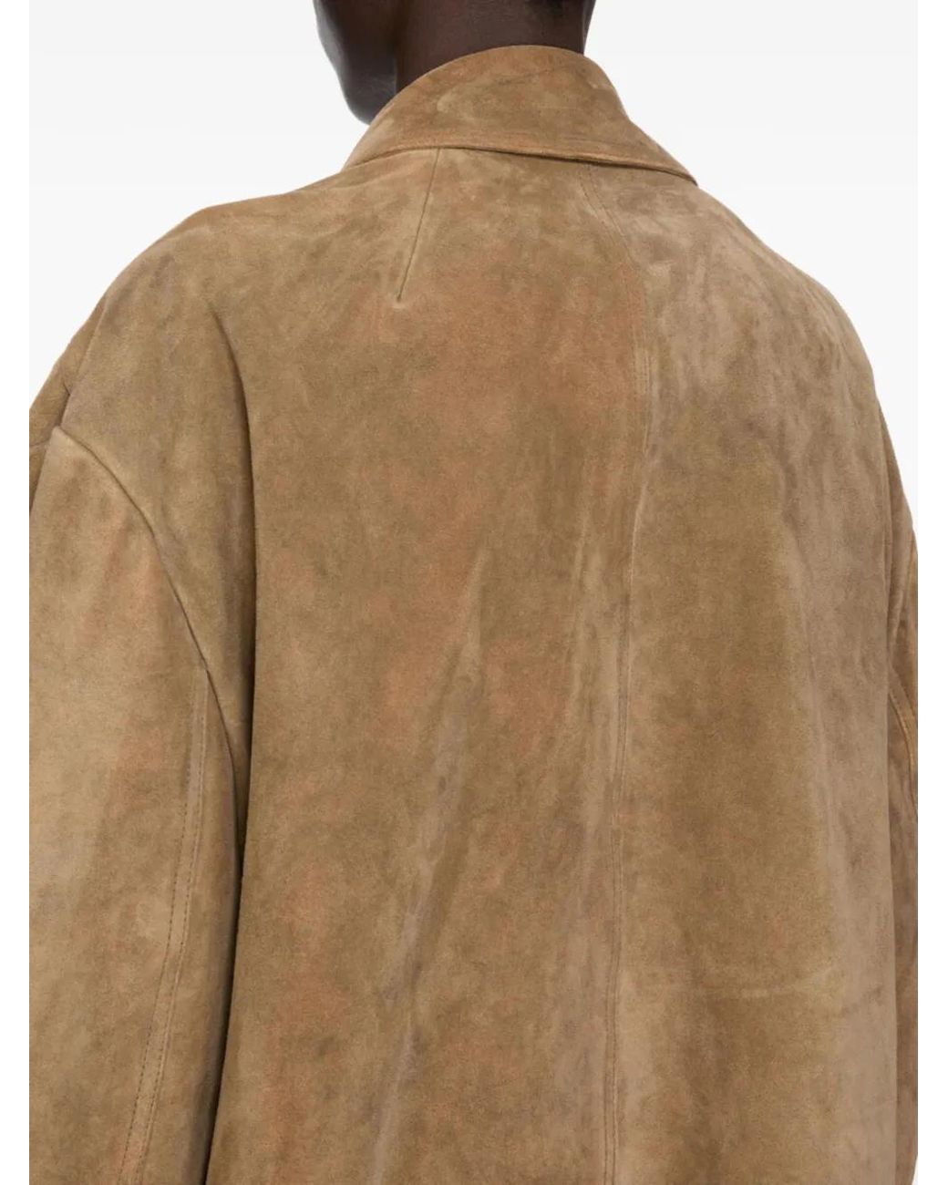 Rick Owens Brown Heizer Mac Jkt