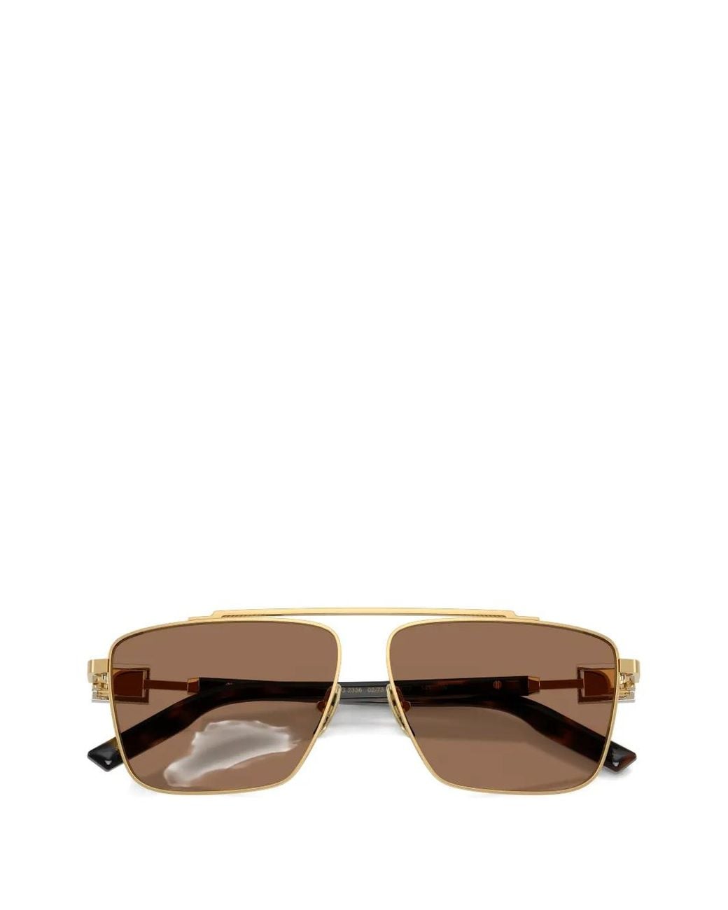 Dolce & Gabbana Metallic Pilot-Frame Sunglasses for men