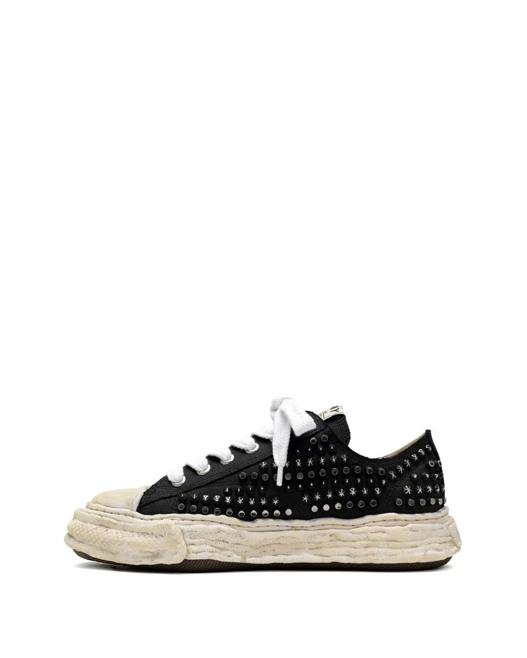 Maison Mihara Yasuhiro Black Peterson 23 Studded Sneakers