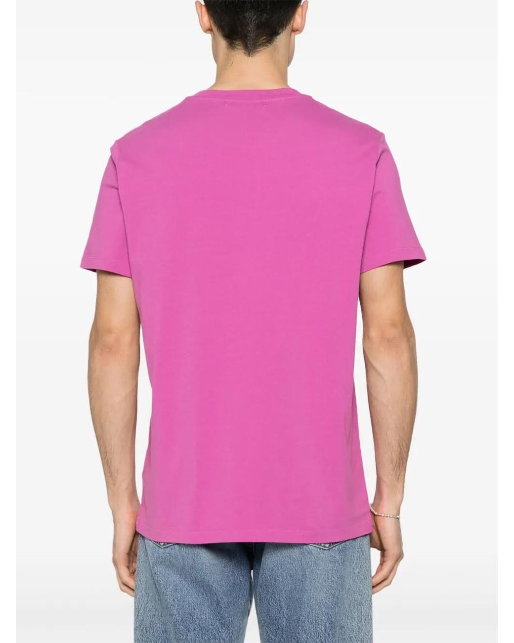 Zadig & Voltaire Purple Ted Photograph-Print T-Shirt for men