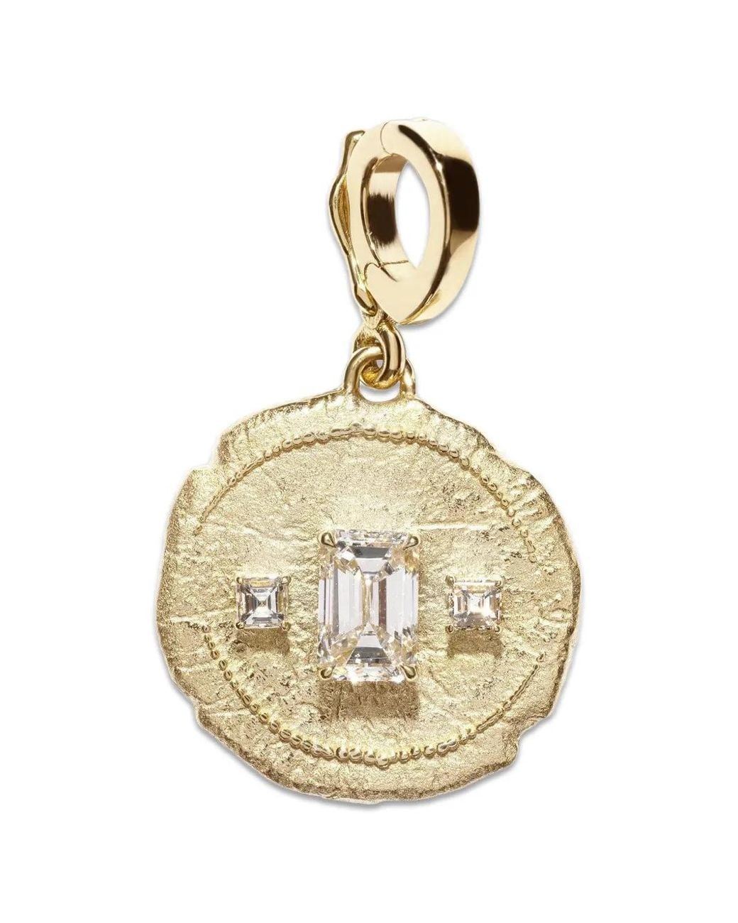 Pendentif En Diamant Azlee en coloris Metallic