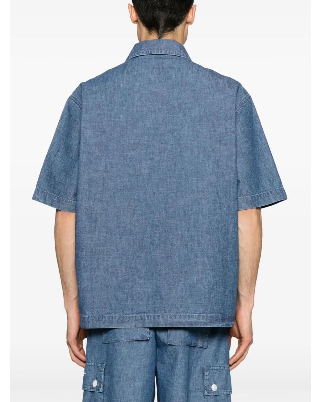 Camisa Vaquera Givenchy de hombre de color Blue