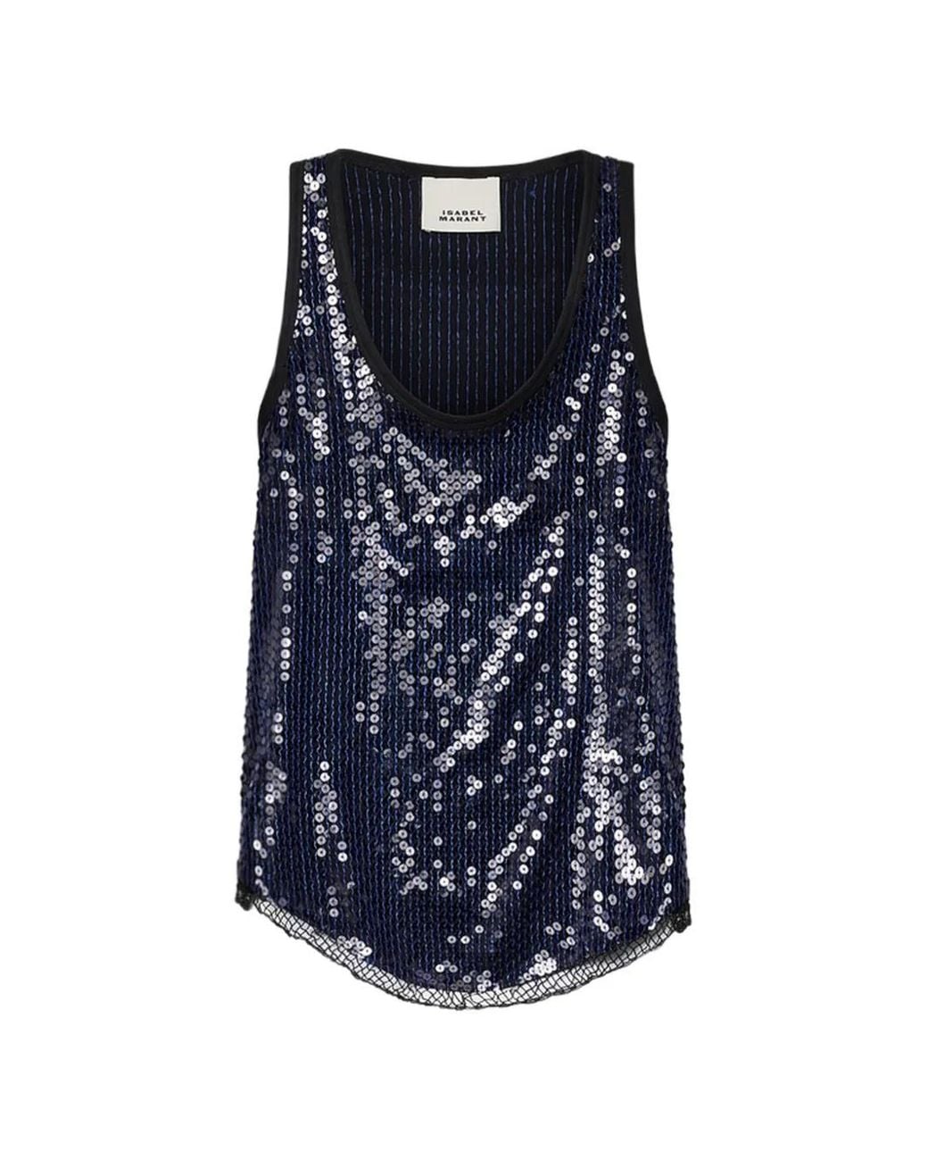 Isabel Marant Blue Haut Renelle
