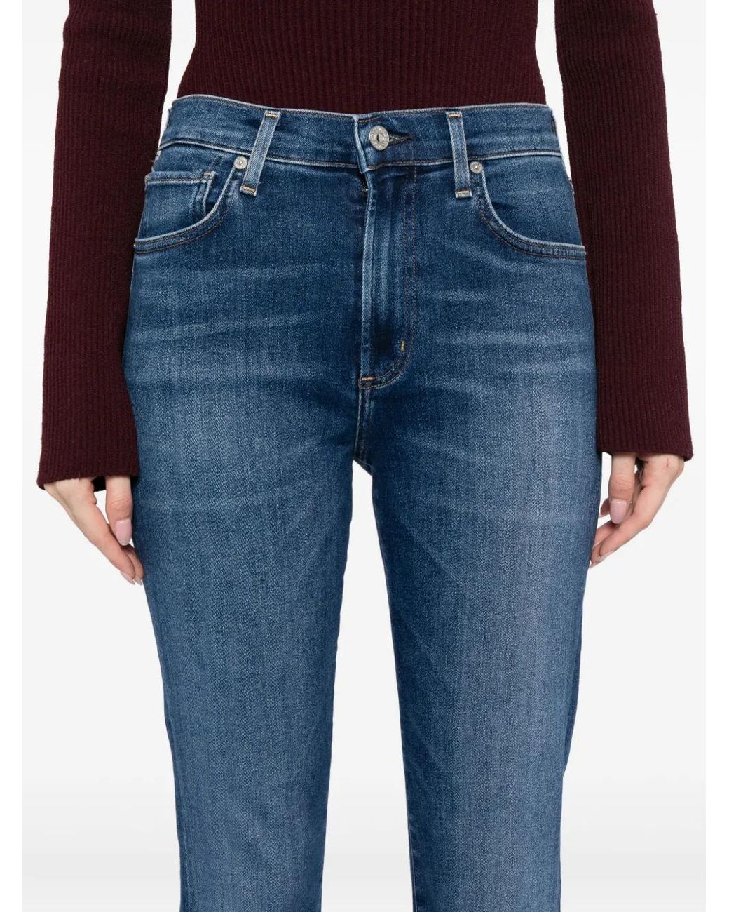 Citizens of Humanity Blue Lilah Jeans