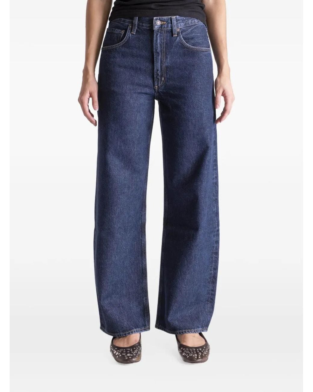 Agolde Blue Low Curve Jeans