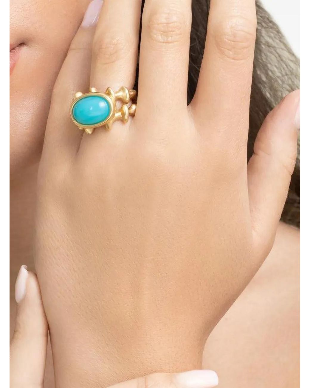 VRAM Blue Chrona Ii Chrysocolla Ring