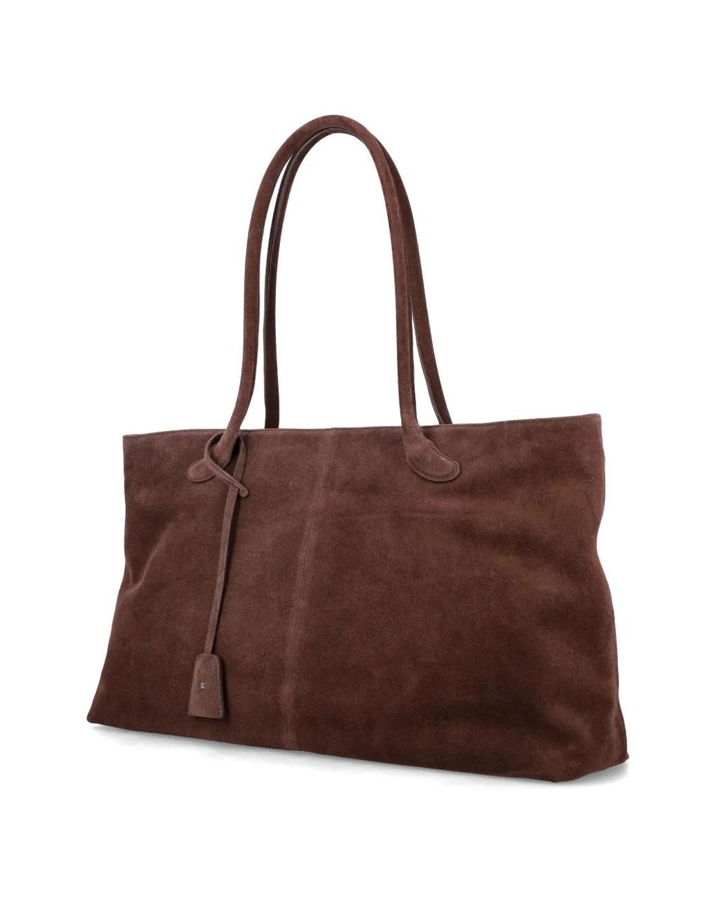 【LOW CLASSIC】SUEDE CARAMEL BOX BAG BROWN LC247BA06BR LOW CLASSIC 24FW SUEDE CARAMEL BOX BAG