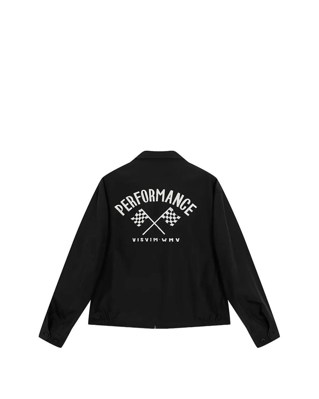 Visvim Black Somer Swing Top Zip-Fastening Jacket for men