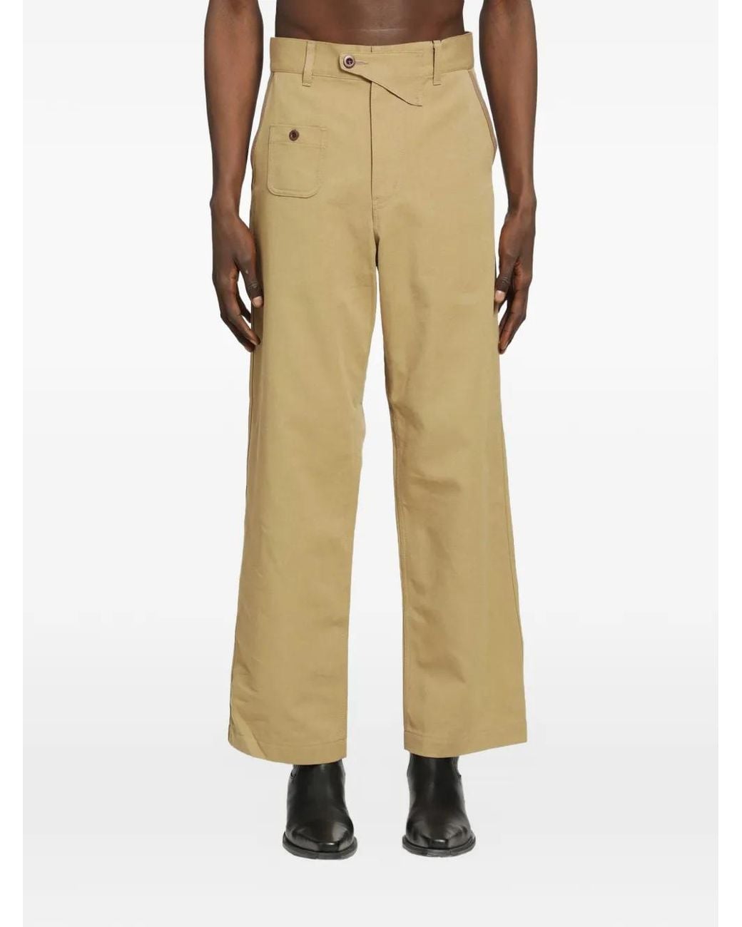 Junya Watanabe Natural Flared Trousers for men