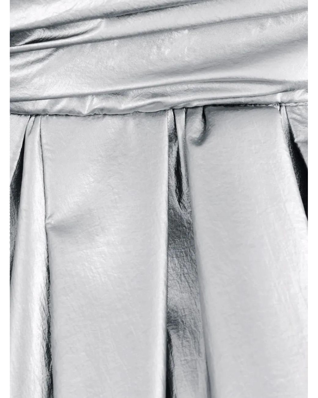 Marc Jacobs Bubble Metallic-Finish Top