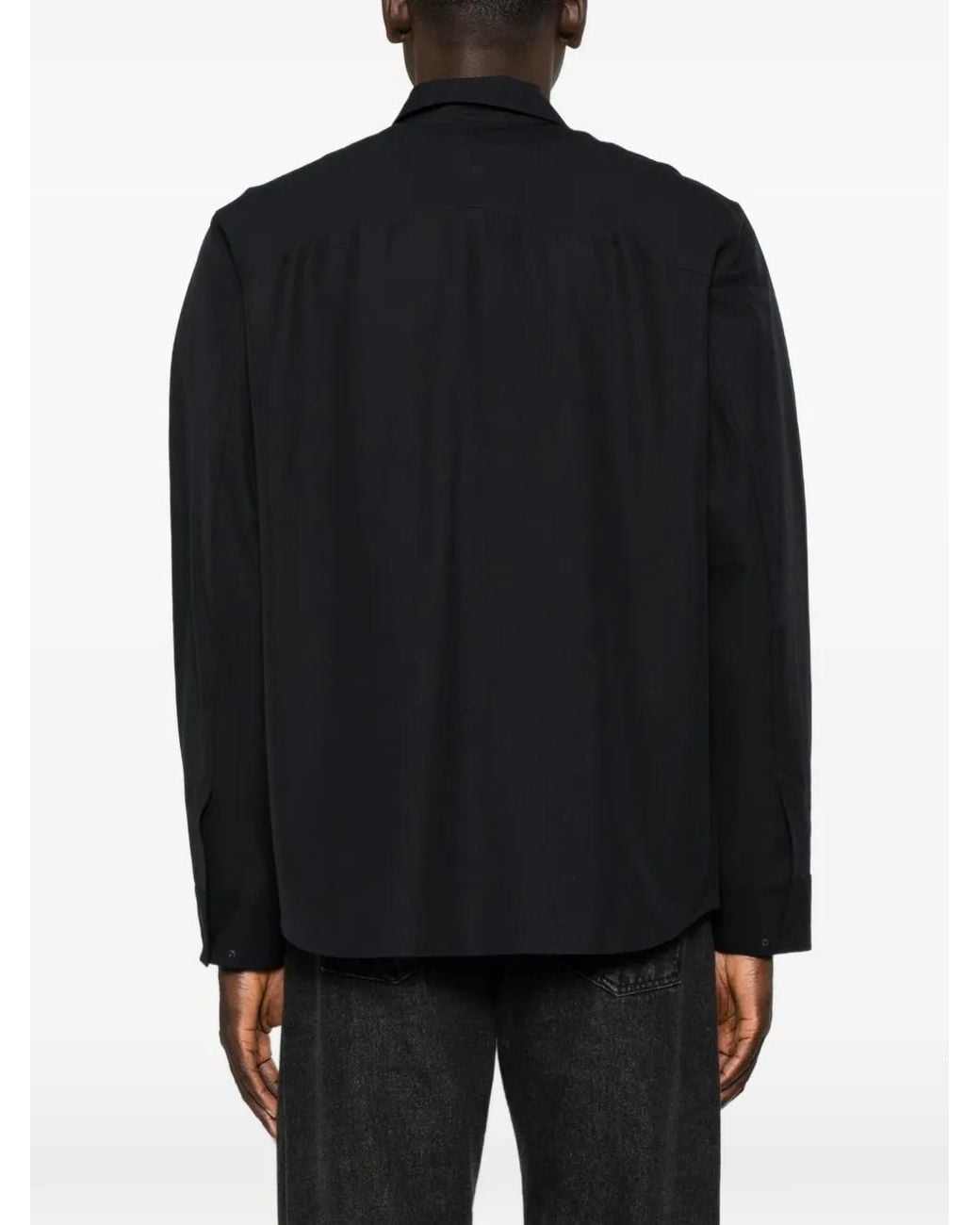 Arc'teryx Black Concealed-Front Shirt for men