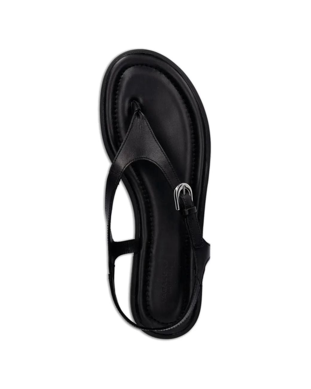 Vagabond White Zaida Buckle-Fastening Thong Sandals