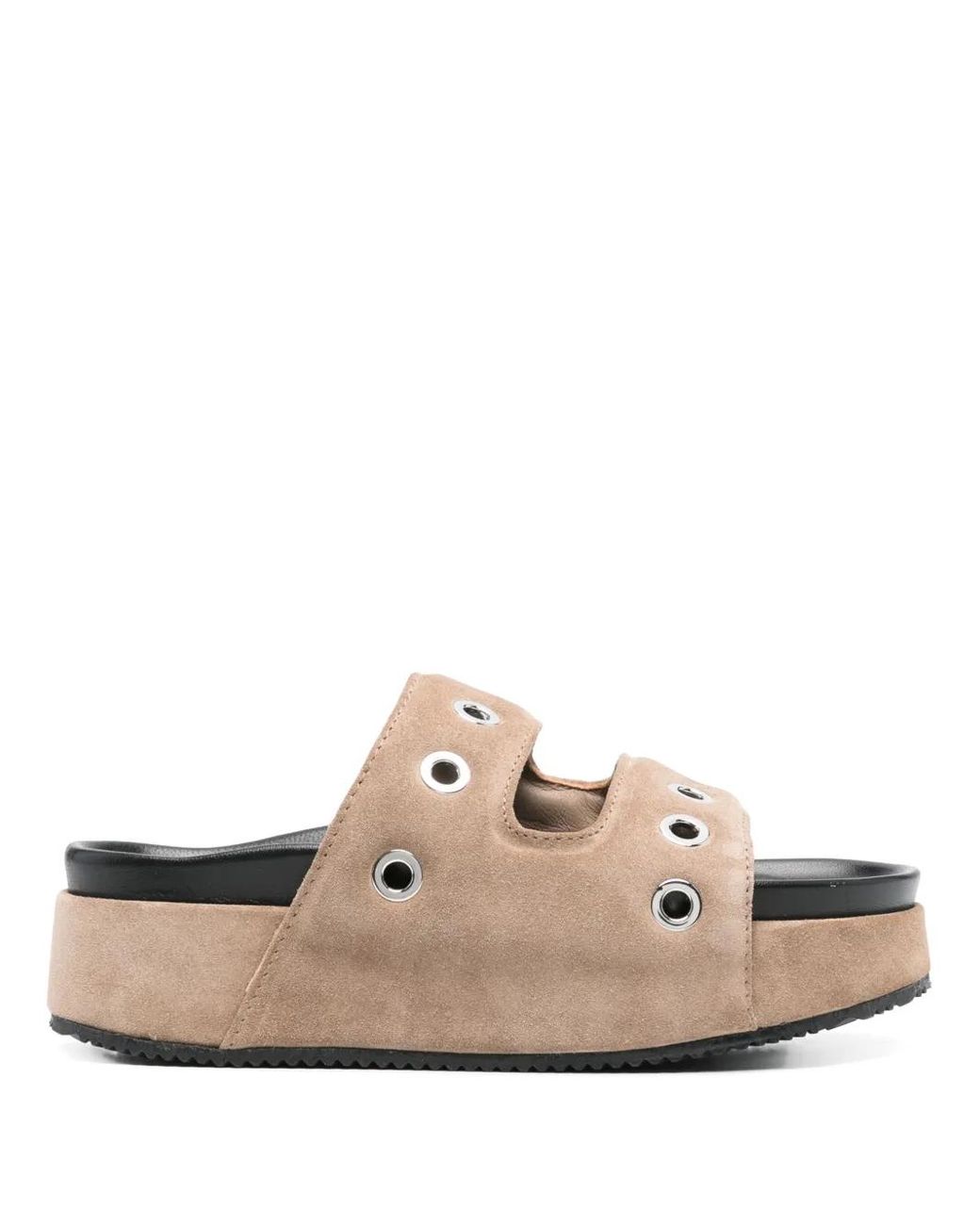 Inuikii White Leather Sandals