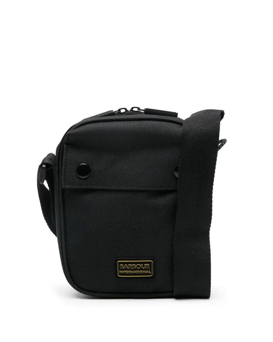 Barbour Black Knockhill Essential Bag for men