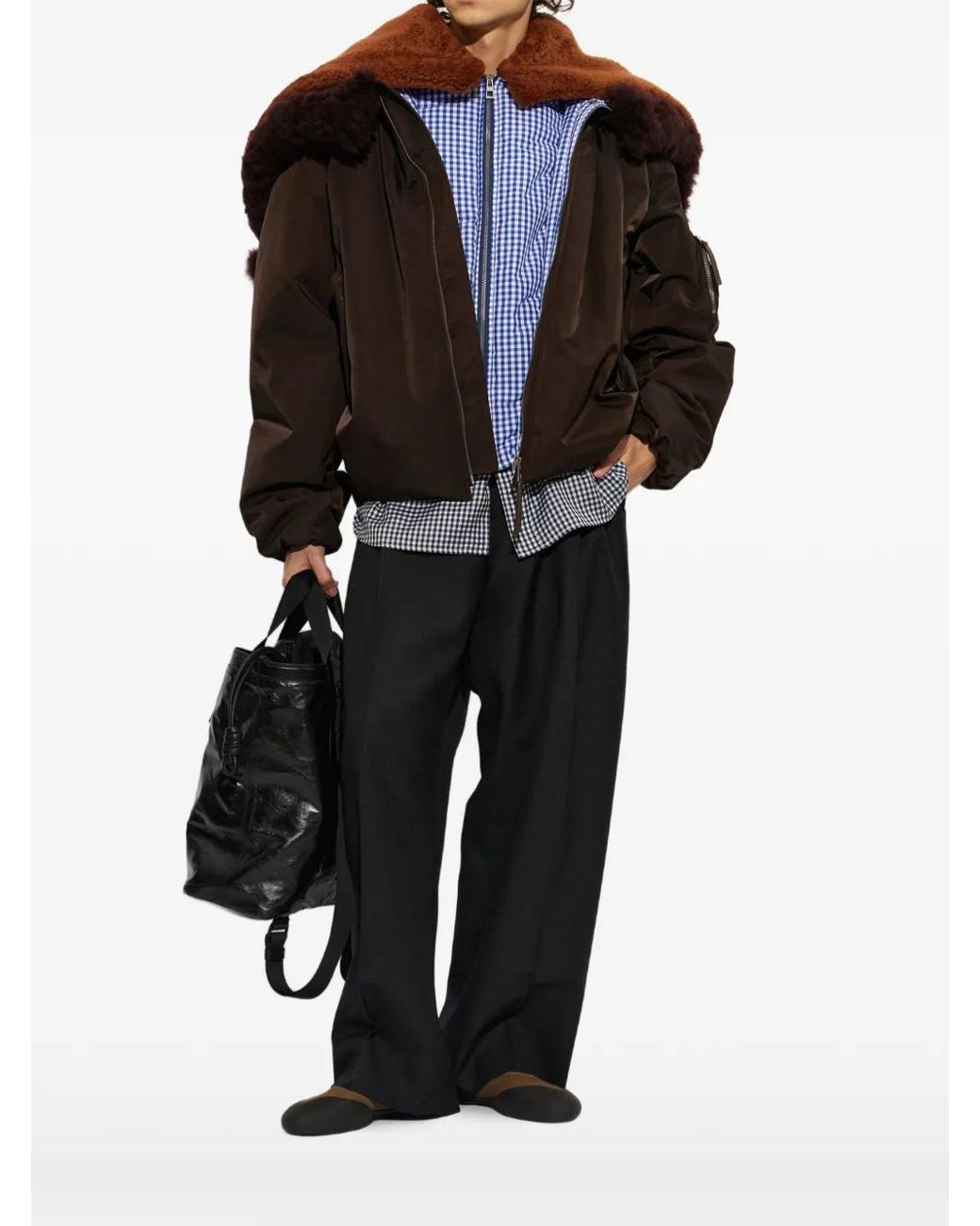 Loewe Black Veste À Capuche for men
