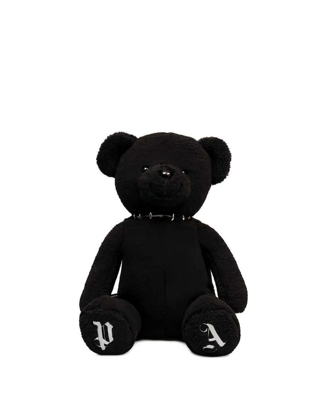 Palm Angels Black Bear Studded Backpack for men