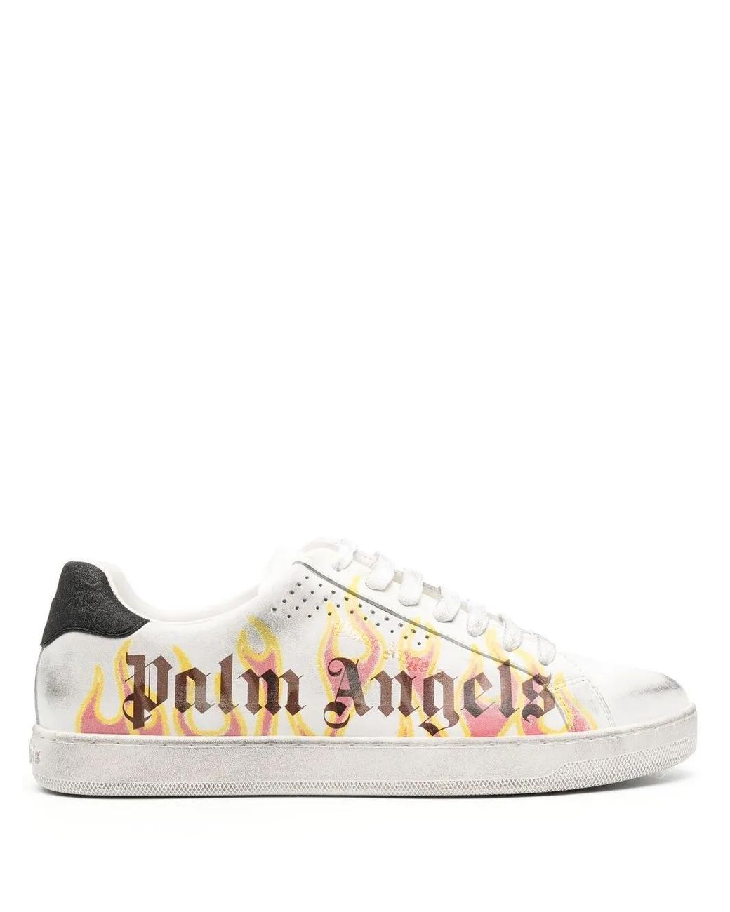 Palm Angels Natural Spray Paint Low-top Sneakers for men