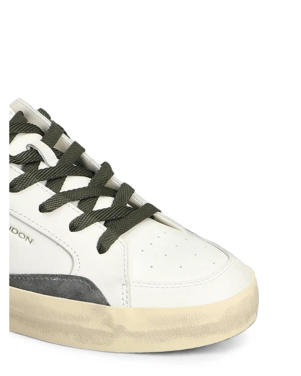 Crime London White Sk8 Deluxe Sneakers for men