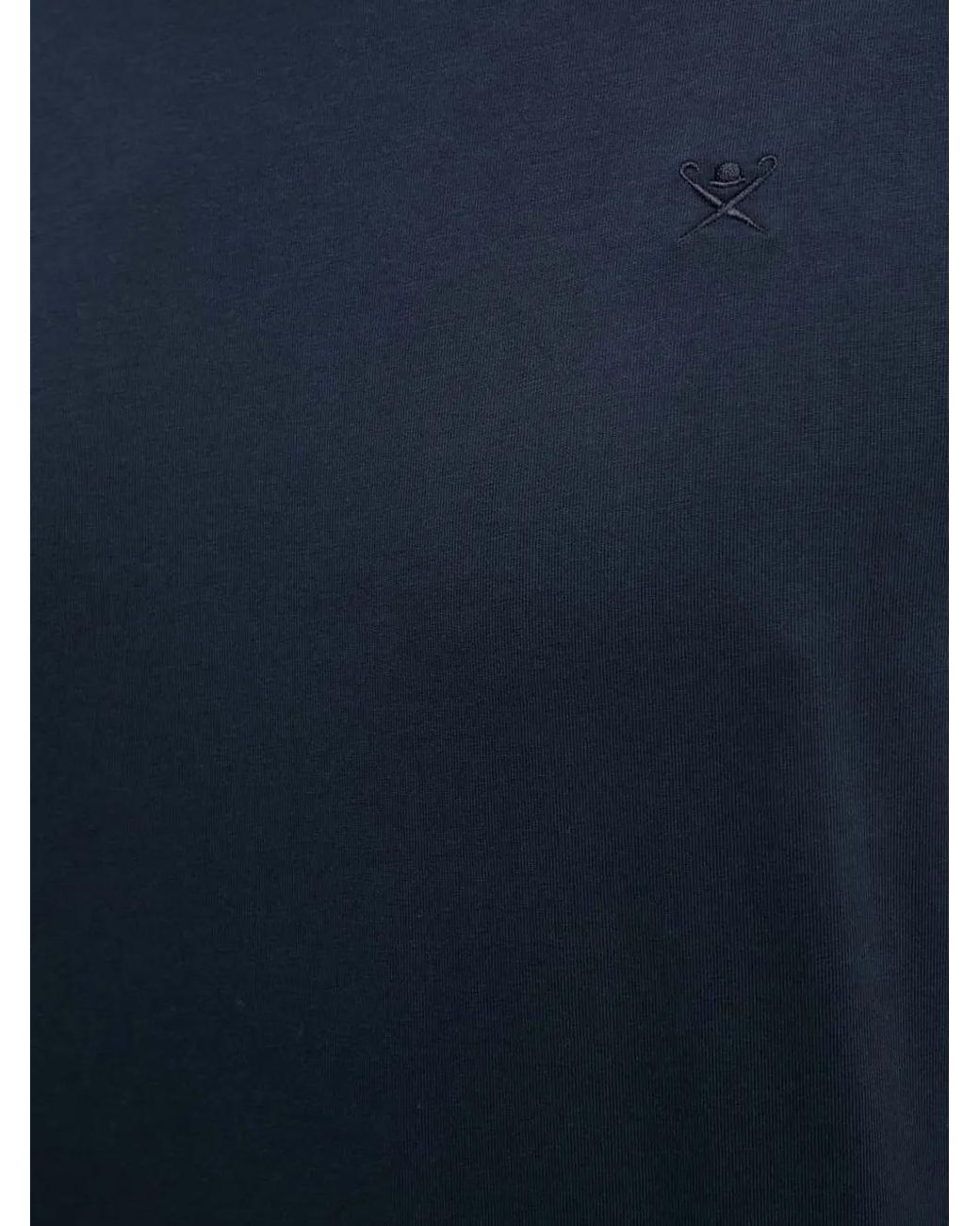 Hackett Blue T-Shirt À Logo Brodé for men