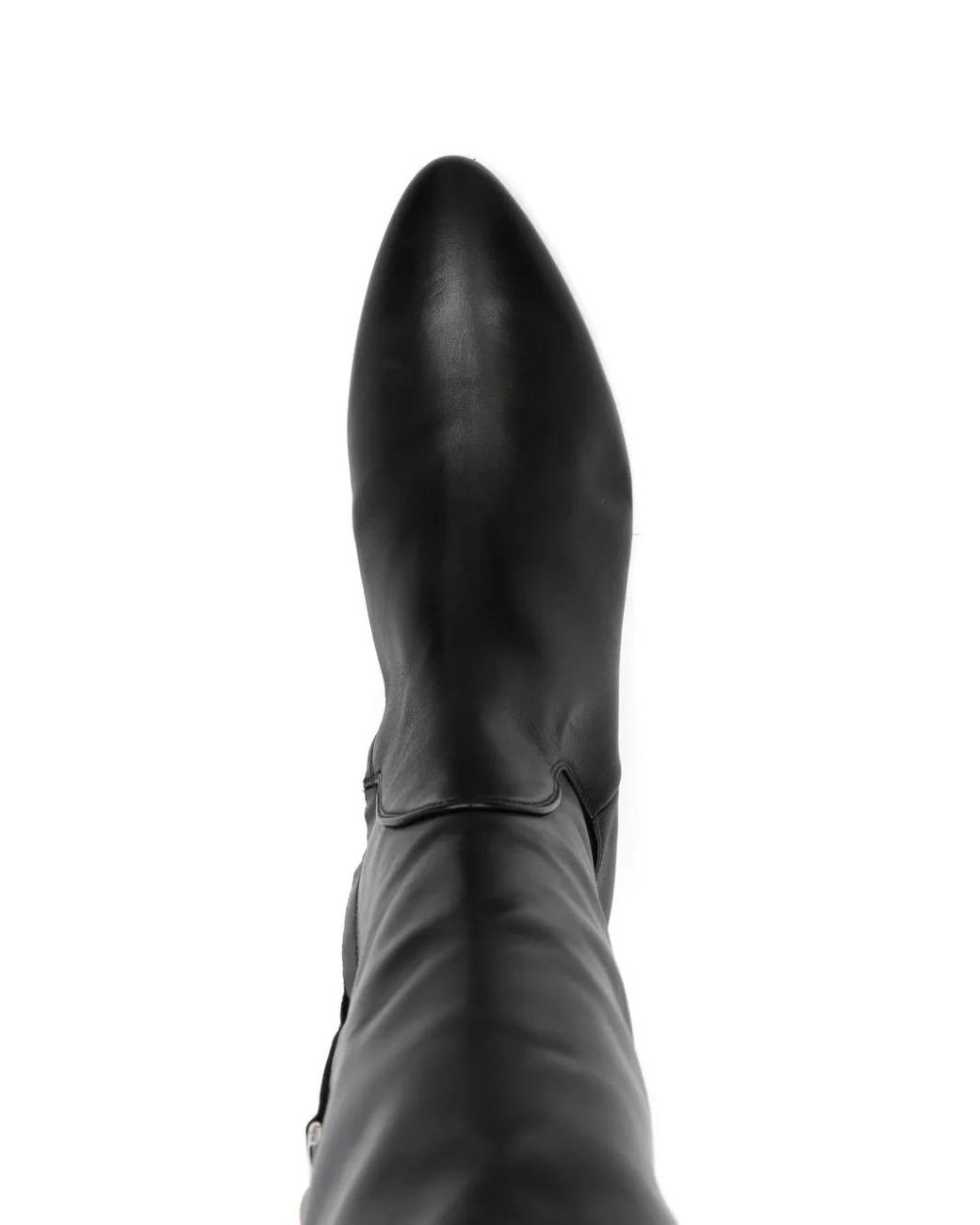 Aeyde Black 35Mm Yonda Leather Boots