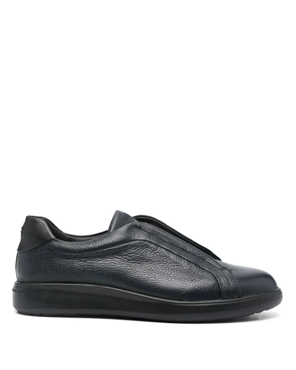 Fratelli Rossetti Black Leather Sneakers for men