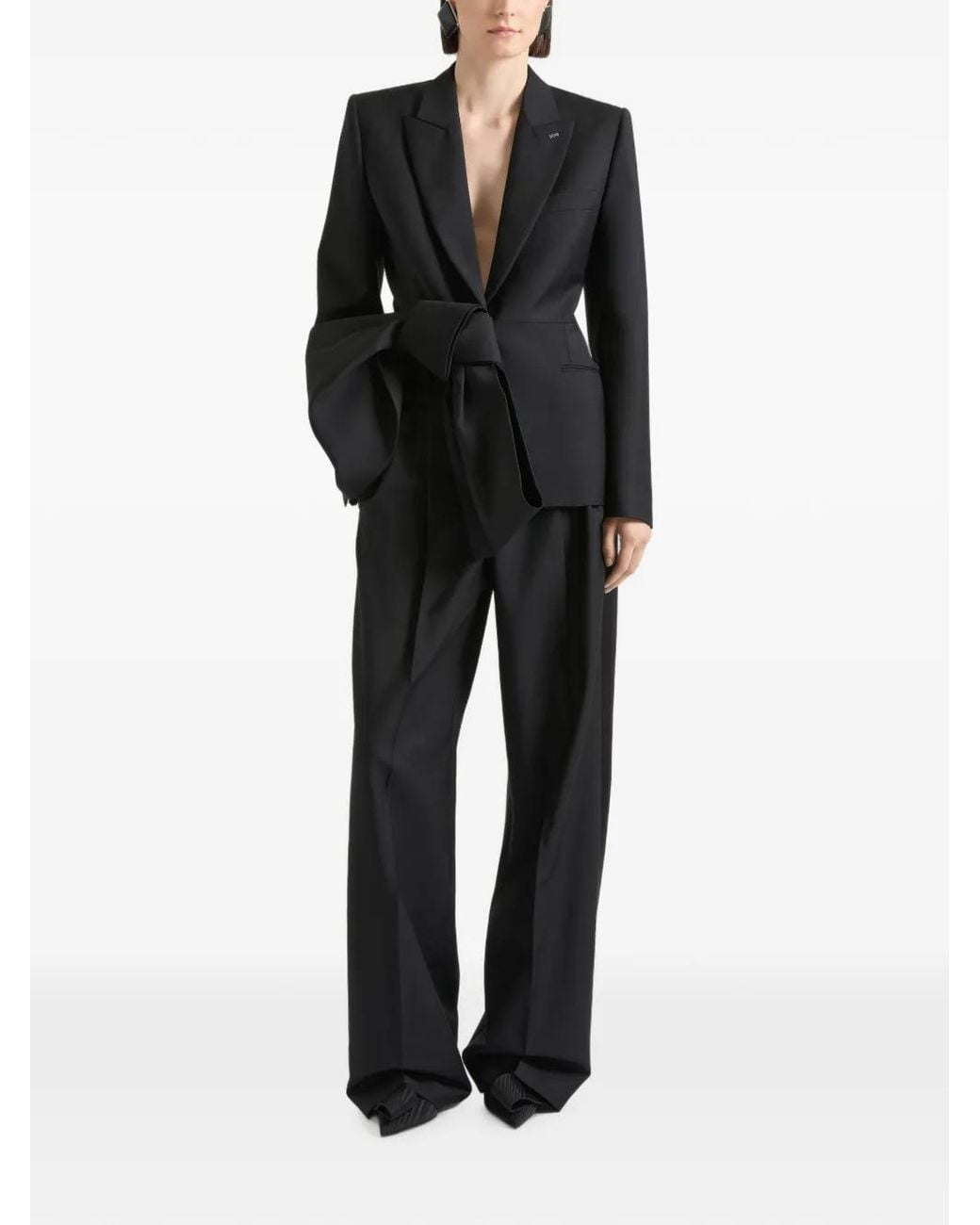 Givenchy Black Single-Breasted Jacket
