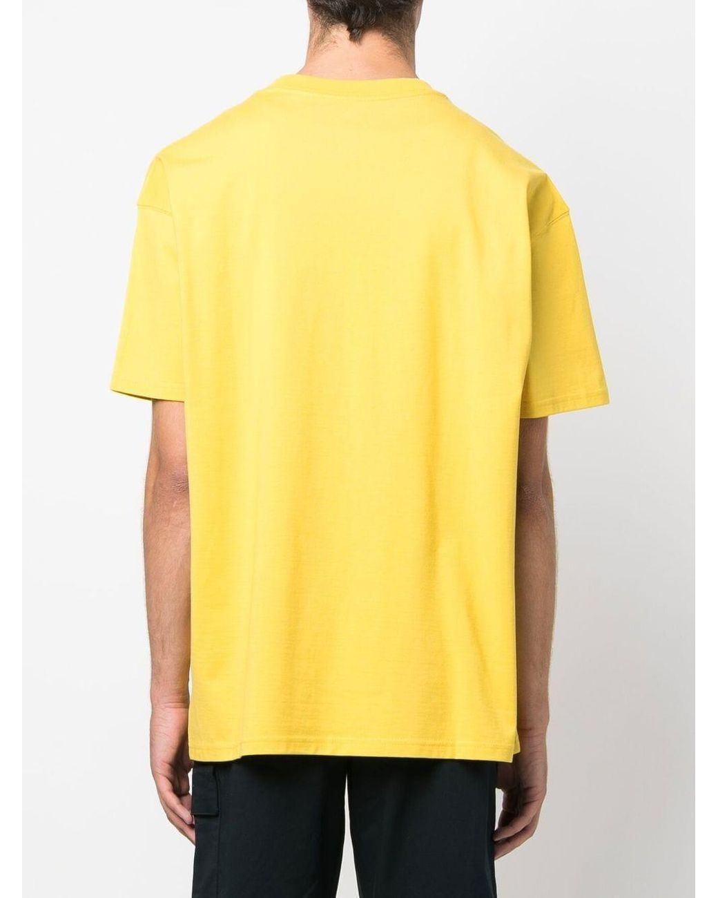 Camiseta con logo estampado Nike de hombre de color Amarillo | Lyst