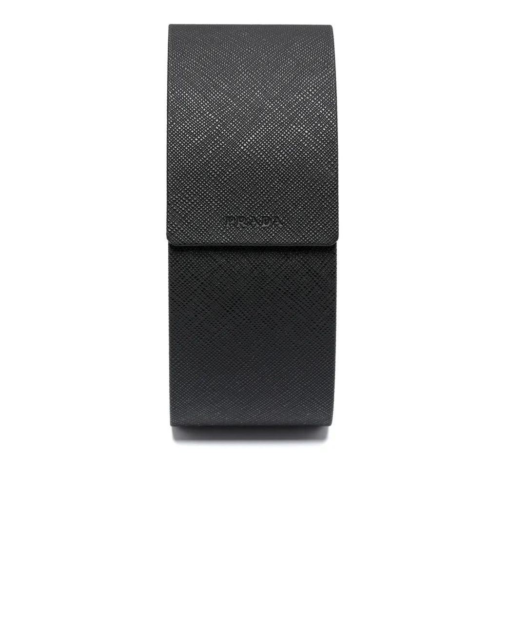 Prada Brown Symbole Rectangle-Frame Sunglasses