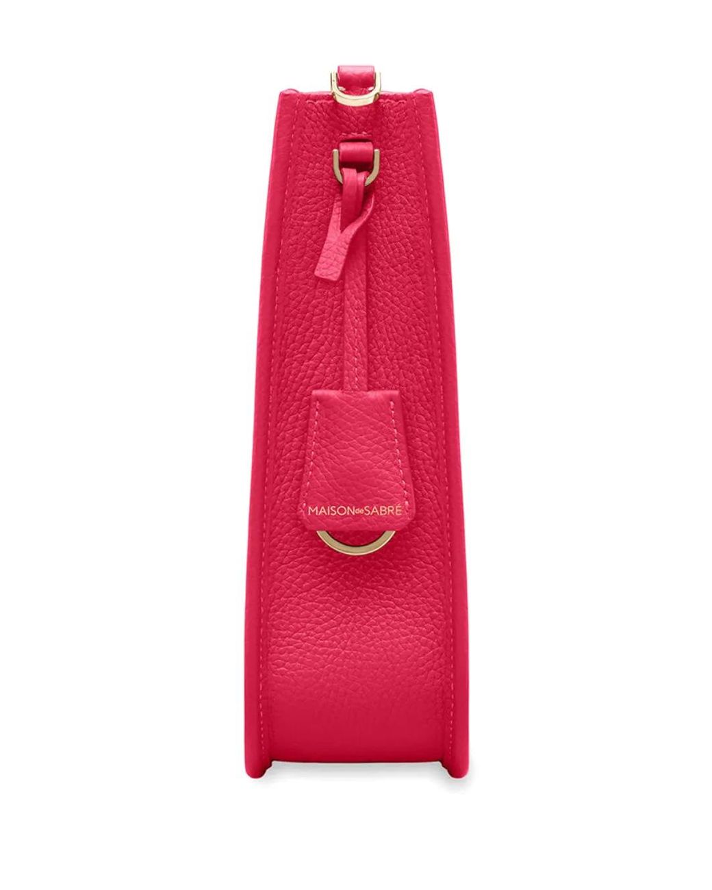 Maison De Sabre Pink Sac Porté Épaule En Cuir