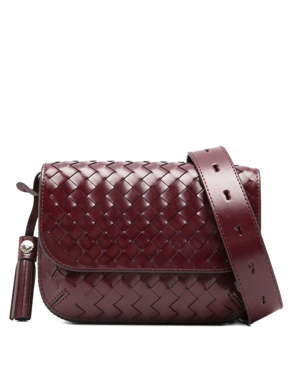 Bolso Ella Mini De Piel Aspinal de color Purple