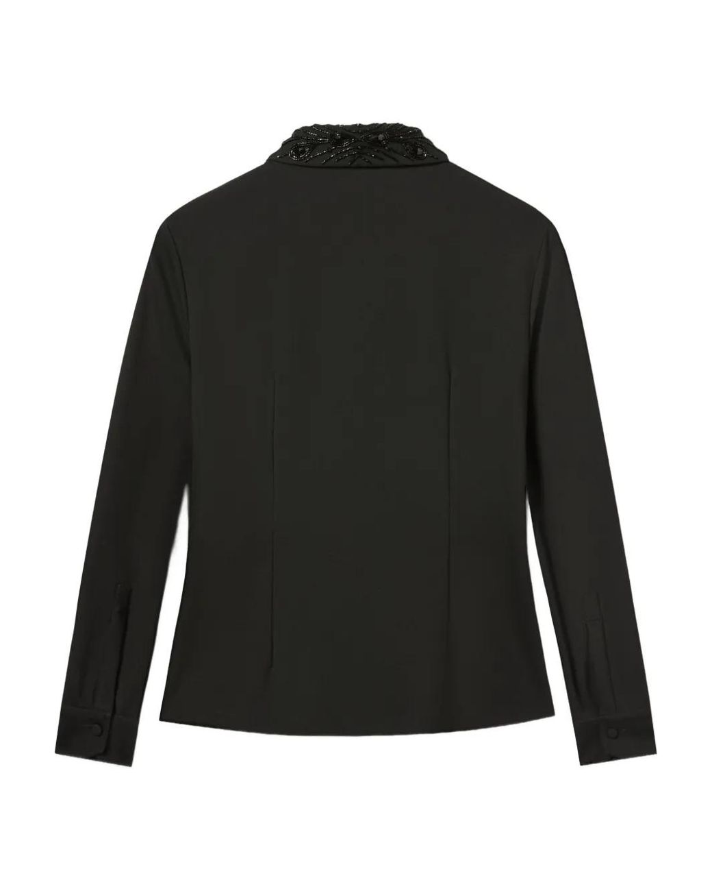 Chemise À Perles De Verre Brodées LaDoubleJ en coloris Black