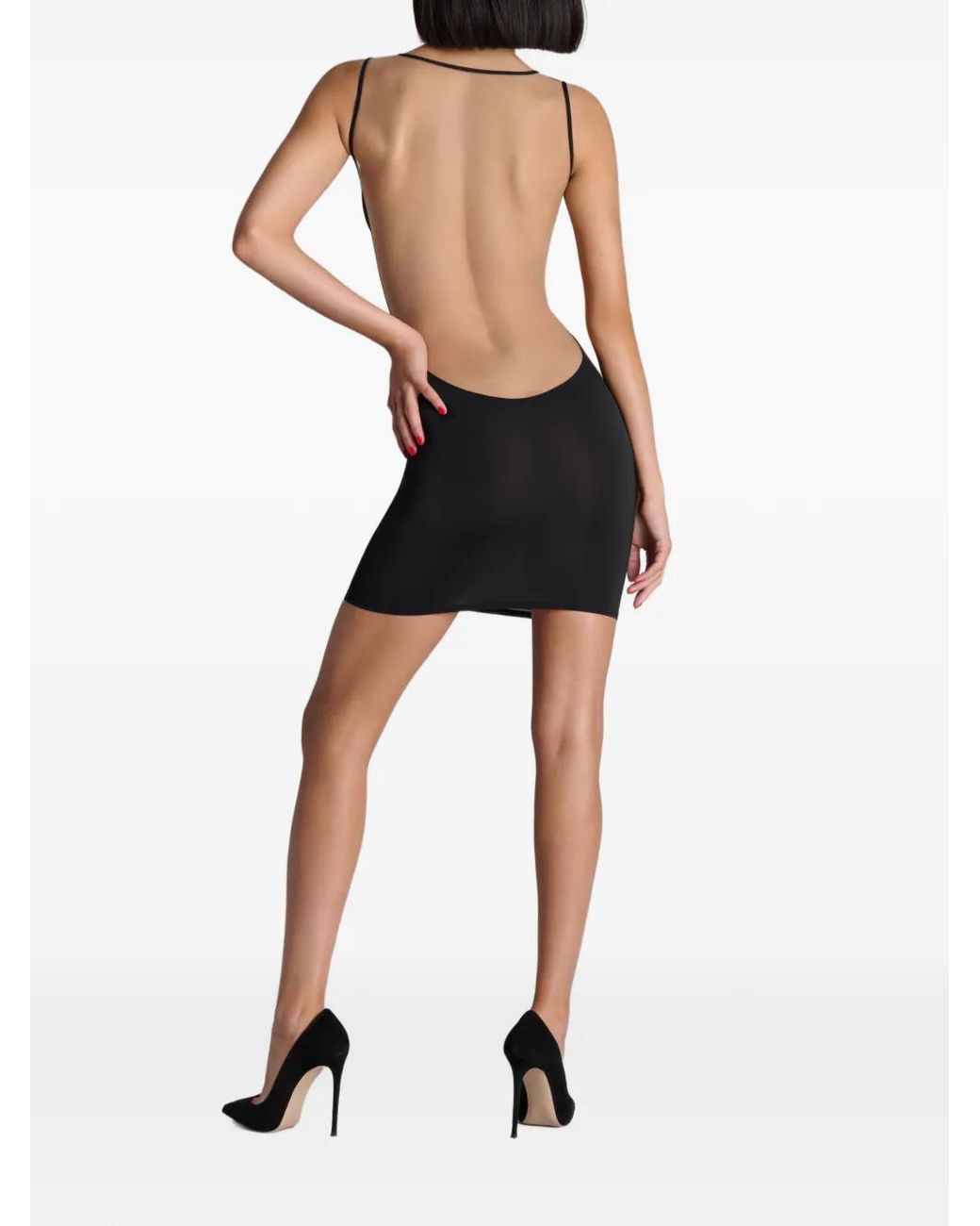 Maison Close Black Pure Tentation Minuit Sleeveless Dress