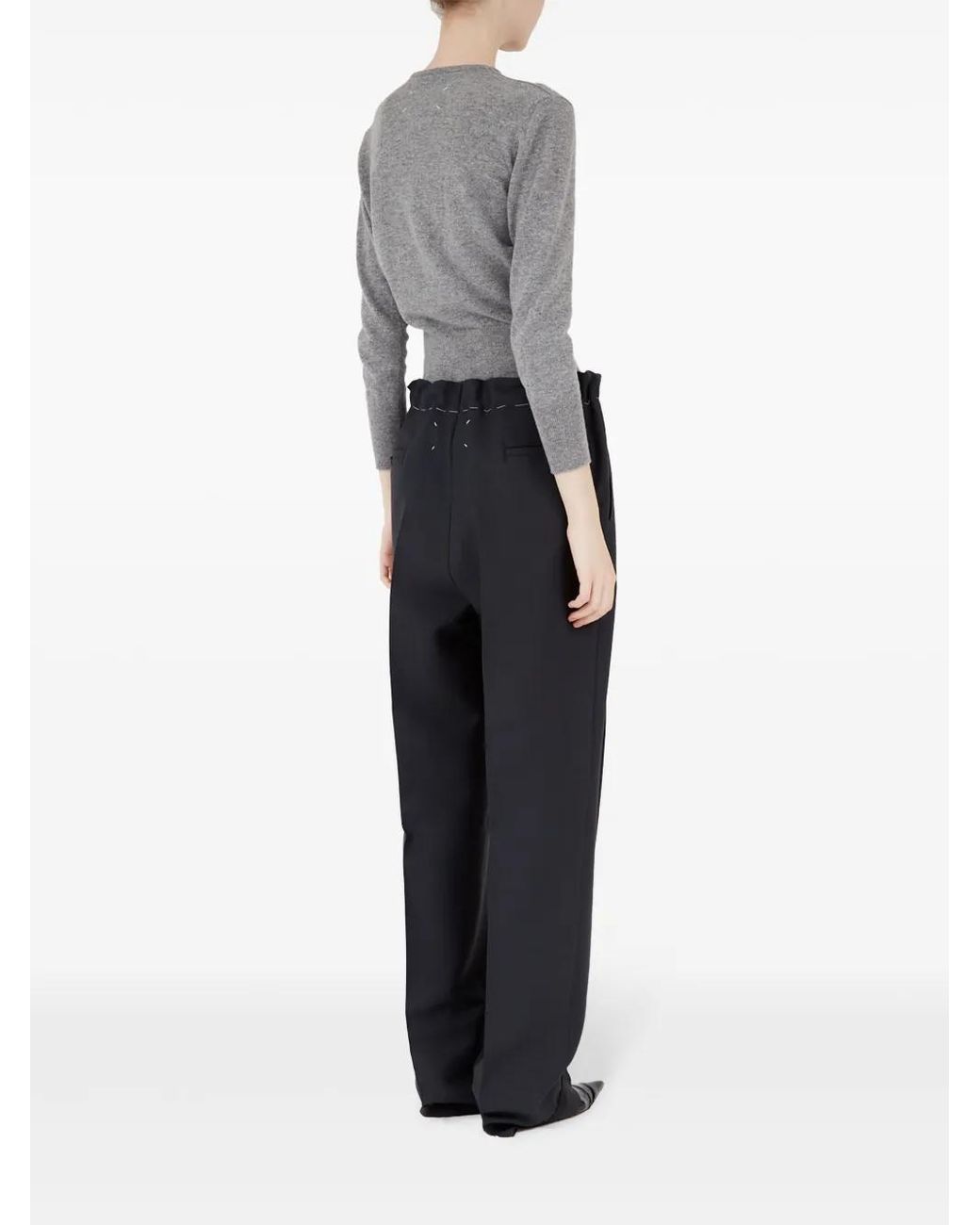 Maison Margiela Blue Classic Pants