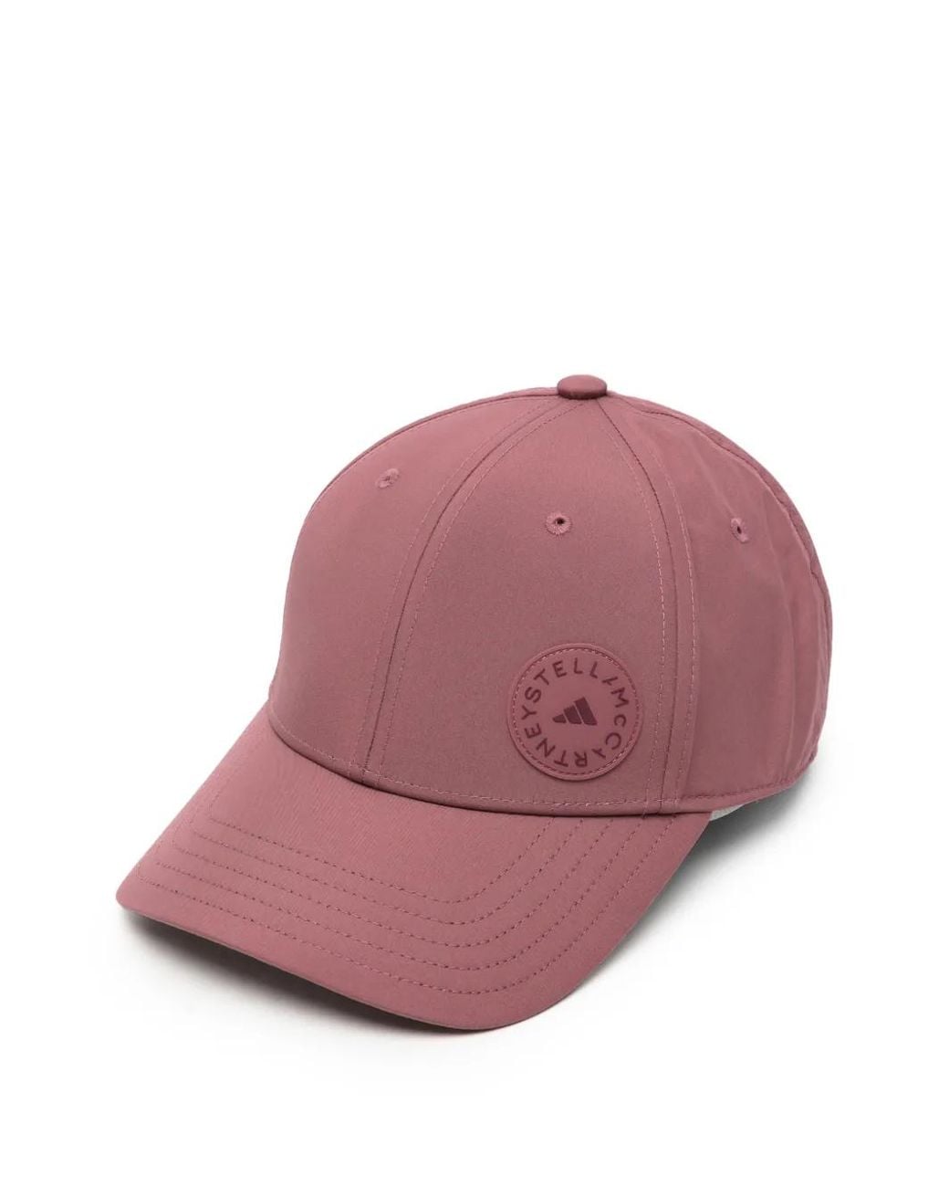 Adidas By Stella McCartney Pink Logo Baseball Cap