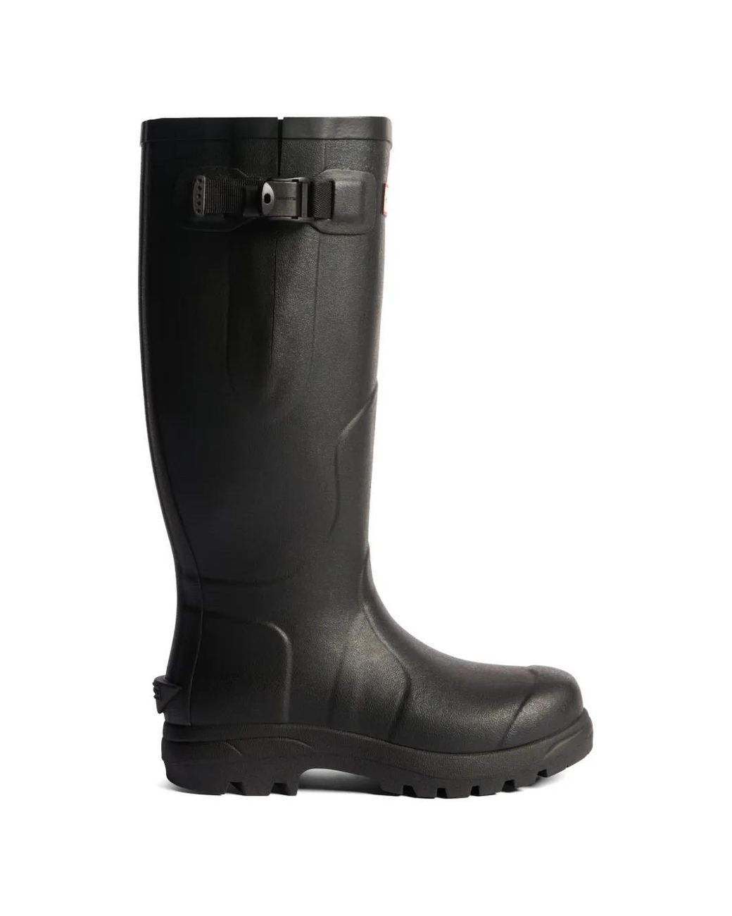 Hunter Black Balmoral Adjustable Wellies