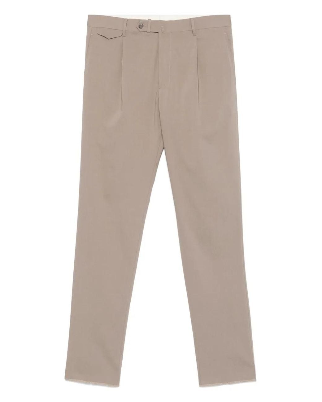 Tagliatore Natural Tapered Chinos for men