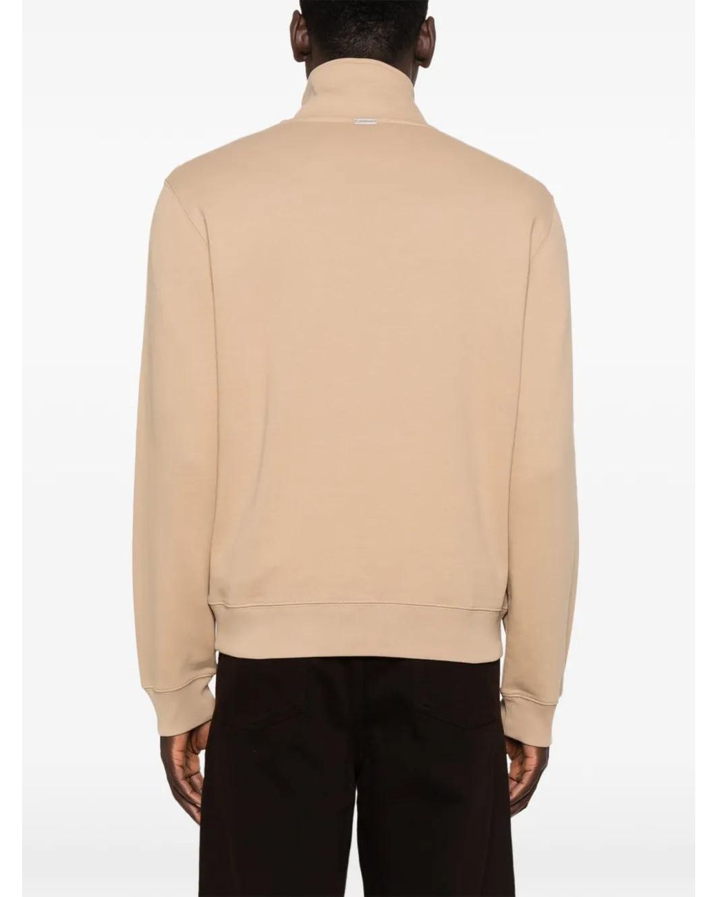Sandro Natural Half-Zip Sweatshirt for men