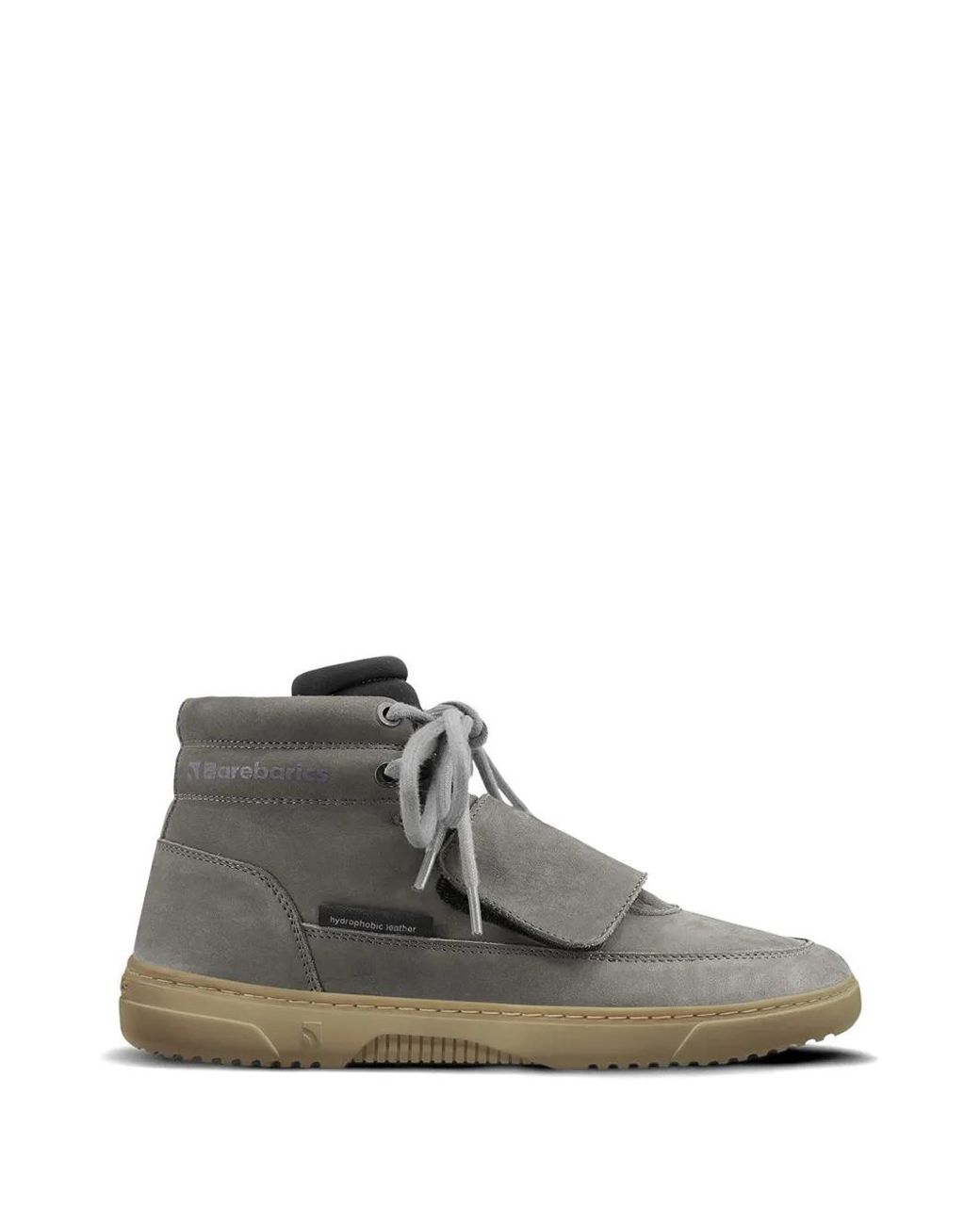 Barebarics Gray Blizzard Touch-Strap Lace-Up Sneakers