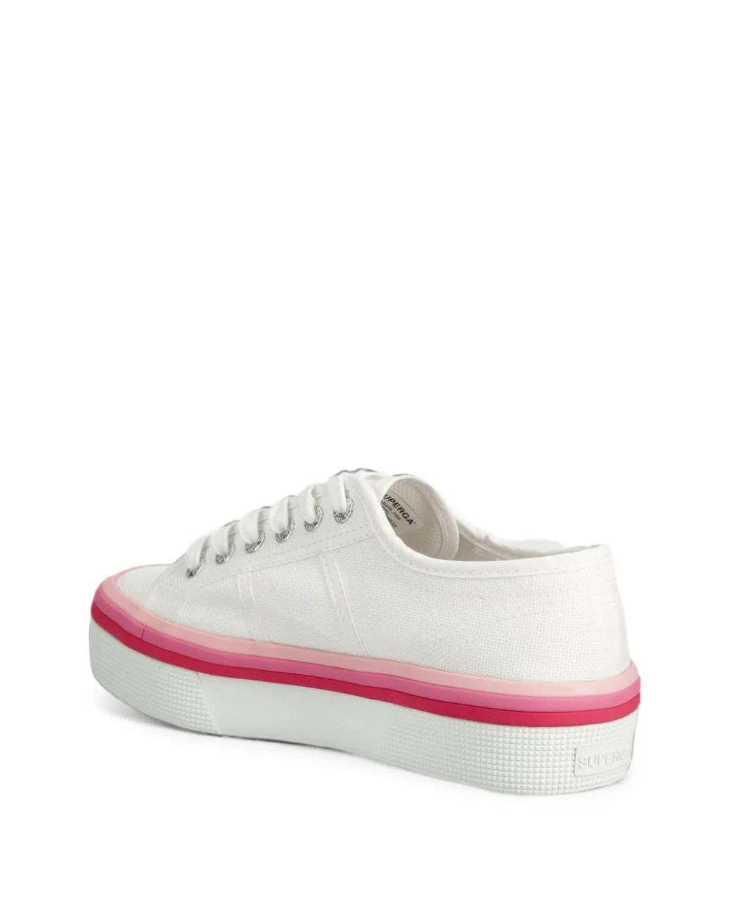 Superga Pink 2740 Platform Low-Top Sneakers