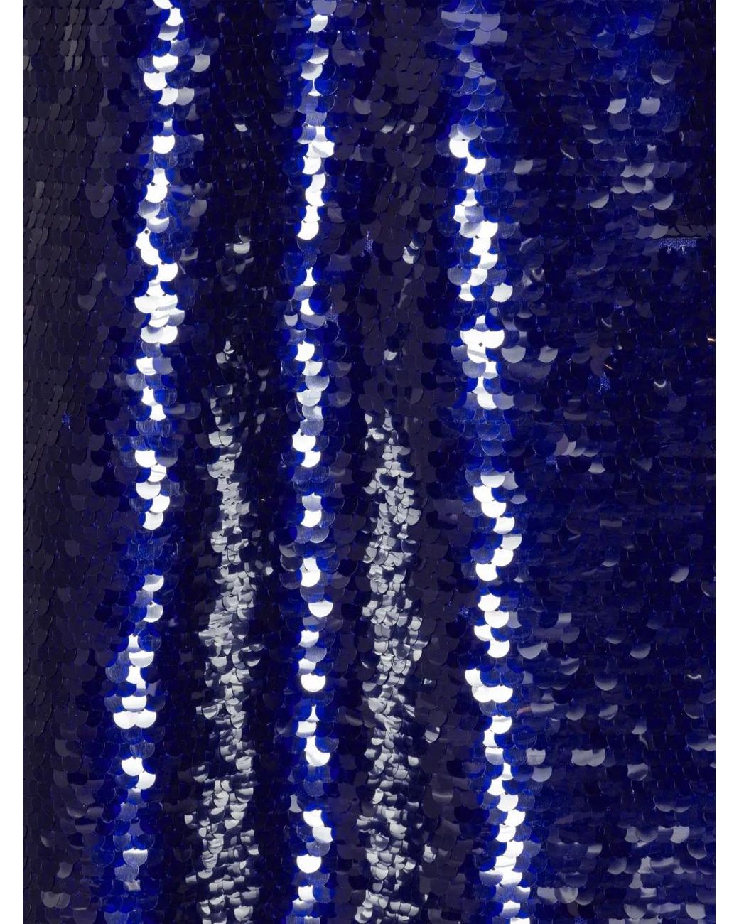 ROTATE BIRGER CHRISTENSEN Blue Embellishment Maxi Dress