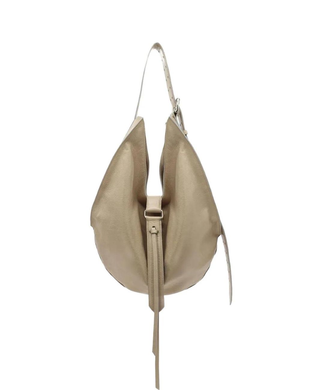 RADICA STUDIO White Sunset Leather Shoulder Bag