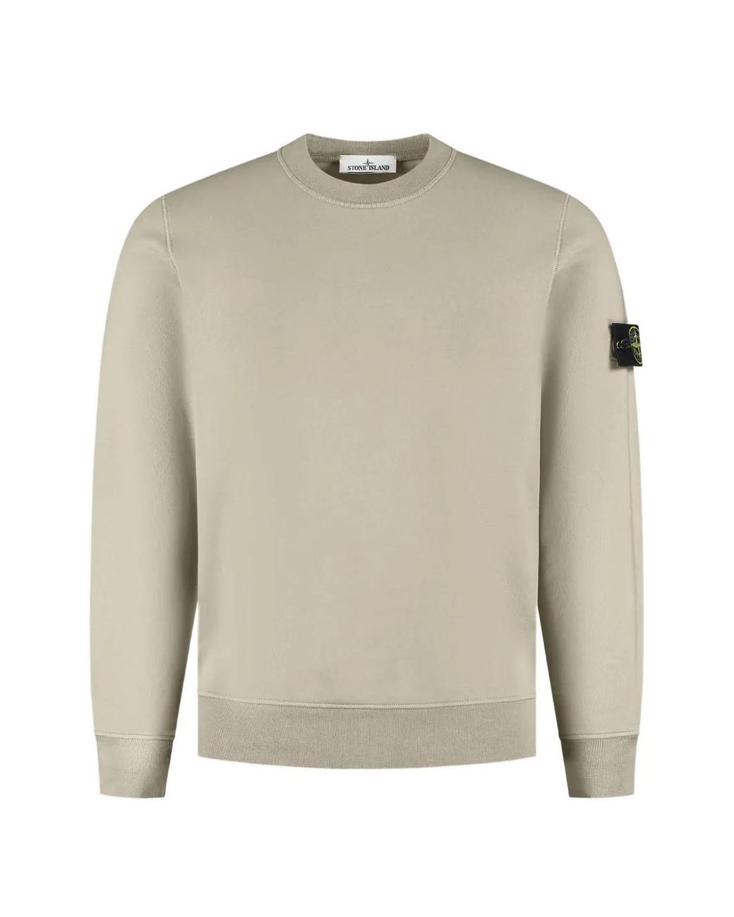 Stone Island Natural 6100060 Organic Cotton Sweatshirt for men