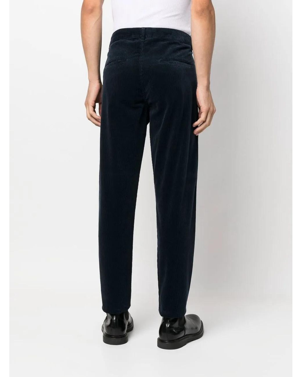 Pantalones Rectos Aspesi de hombre de color Blue
