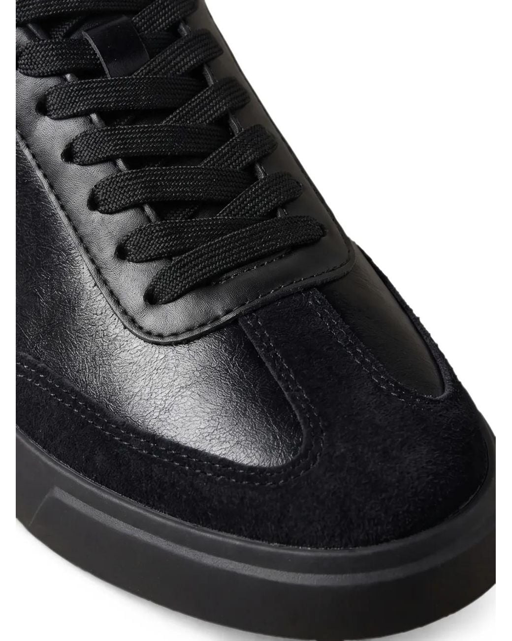 Calvin Klein Black Baskets À Logo Imprimé